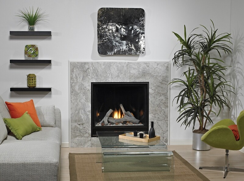 Madison Clean-Face Direct-Vent Fireplace, Contemporary 42