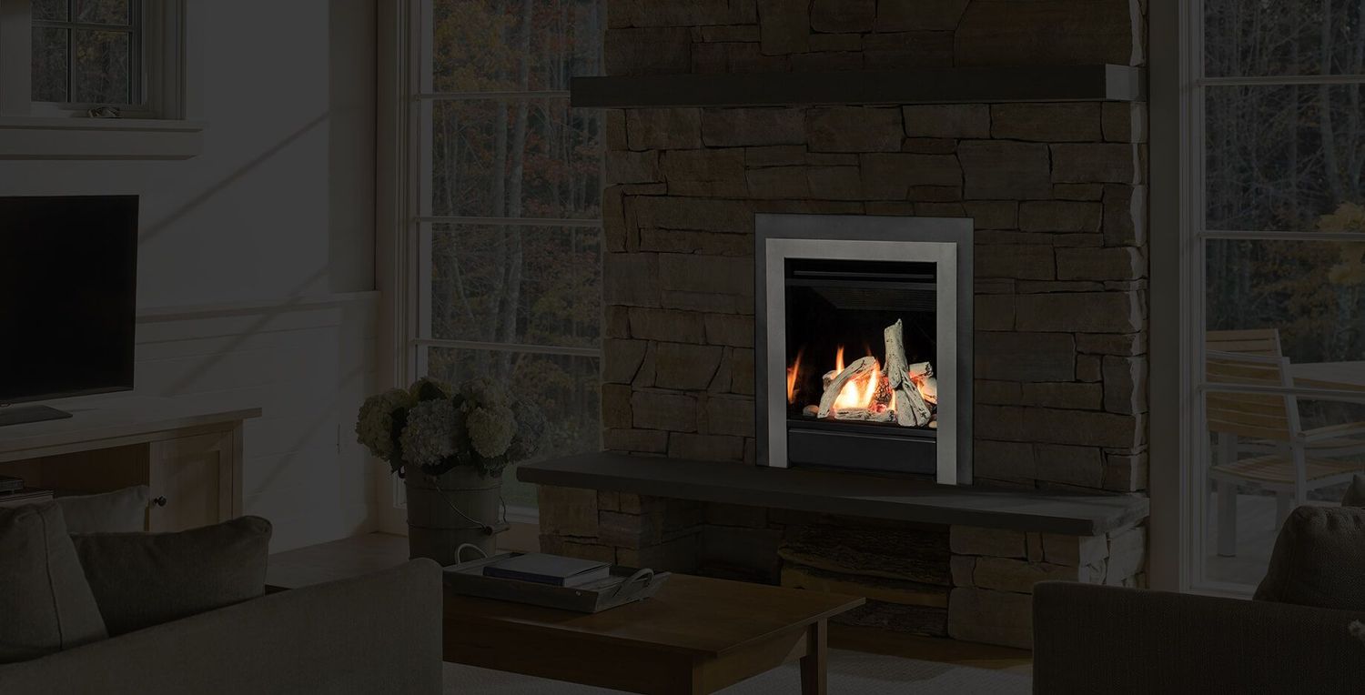 Portrait Gas Fireplace