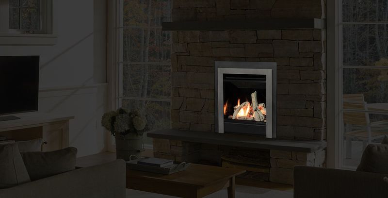 Portrait Gas Fireplace