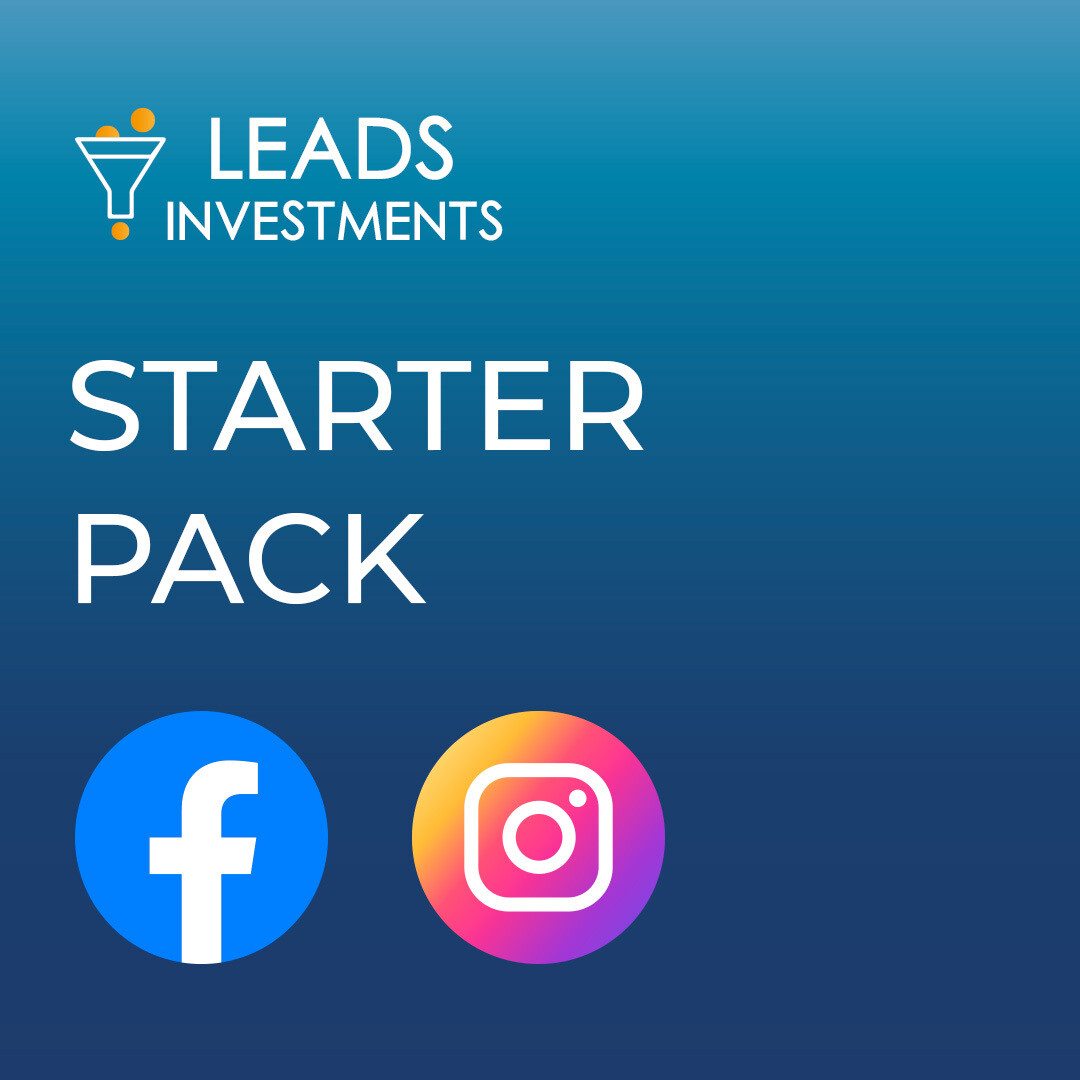Leads Investments: Starter Pack - Facebook + Instagram