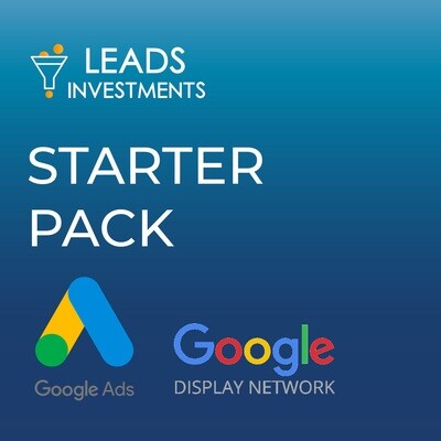 Leads Investments: Starter Pack - Google Ads + Display