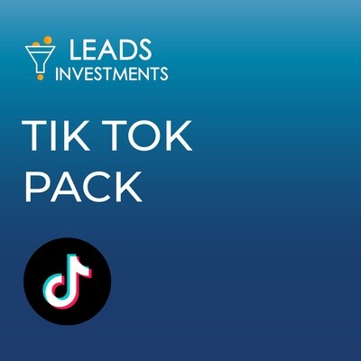 Leads Investments: TikTok Pack