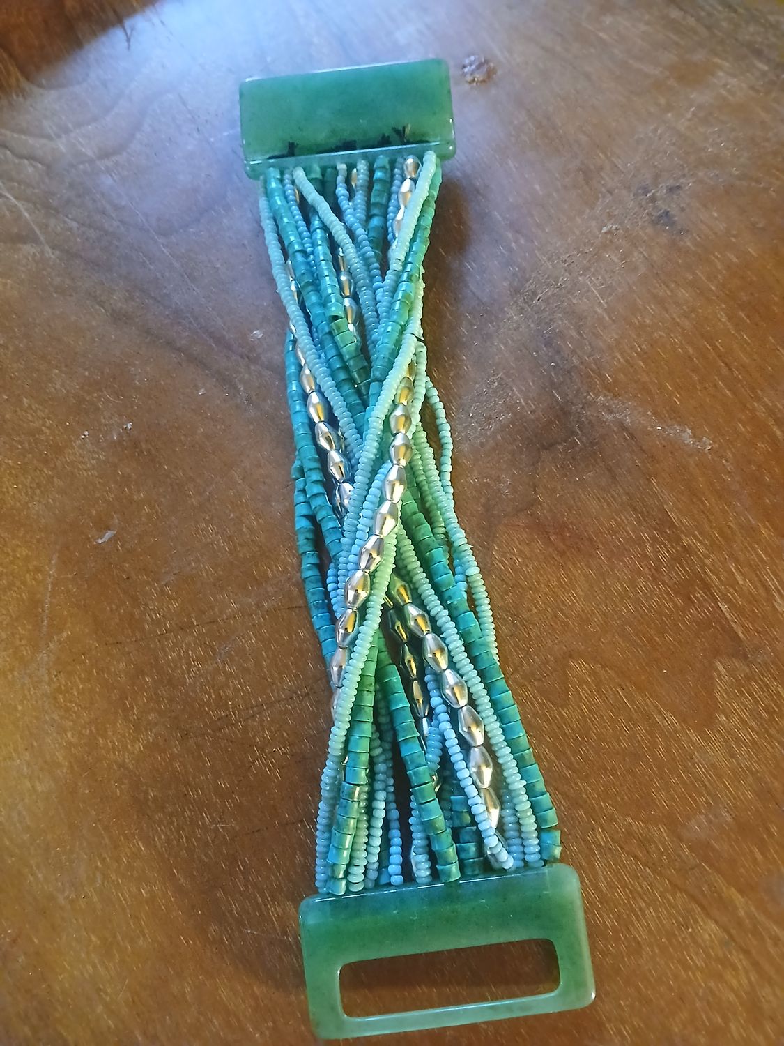 &quot;Emerald Cascade Bracelet&quot;