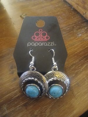 &quot;Fly Turquoise Hoops.&quot;