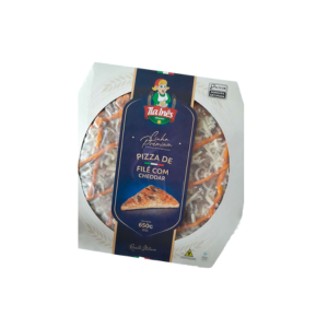 Pizza filé com cheddar premium