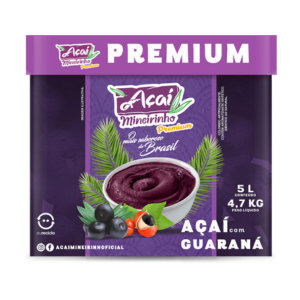 AÇAI MINEIRINHO PREMIUM 5L GUARANA