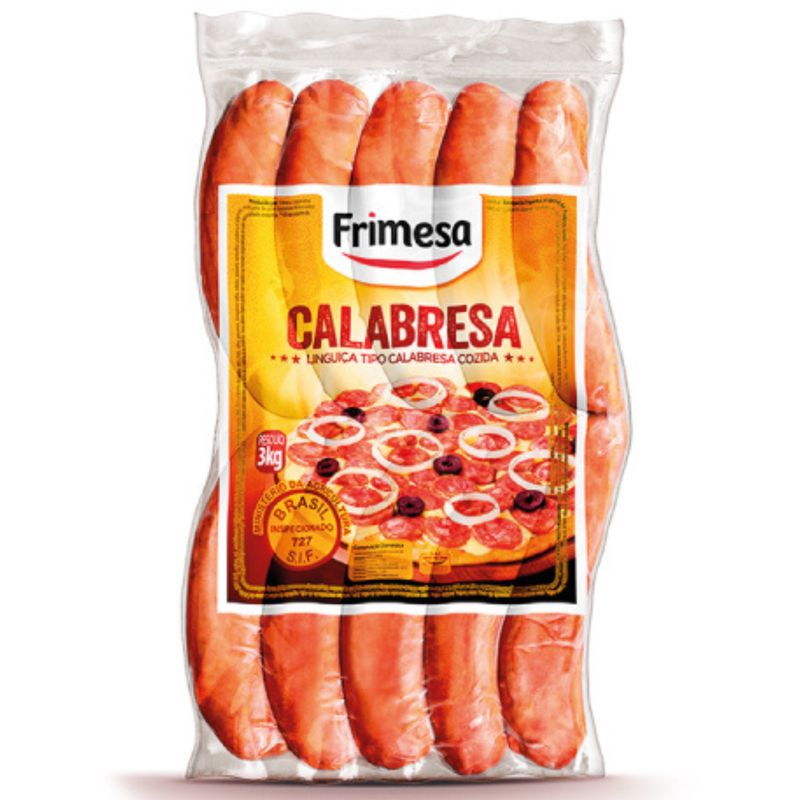 Ling. Calabresa Frimesa Pct 3KG