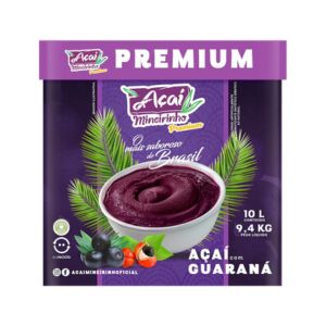 AÇAI MINEIRINHO PREMIUM 10L GUARANA