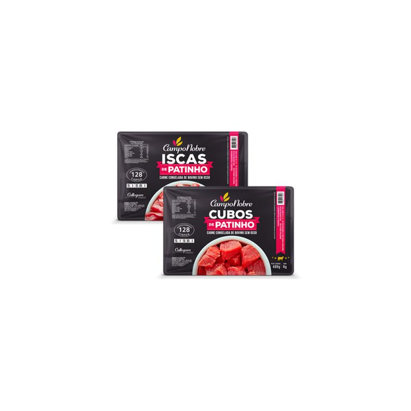 Cubos de Patinho Callegaro 400g