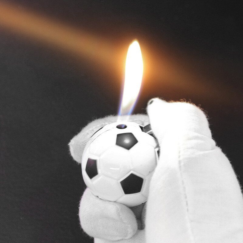 Soccer ball lighter
