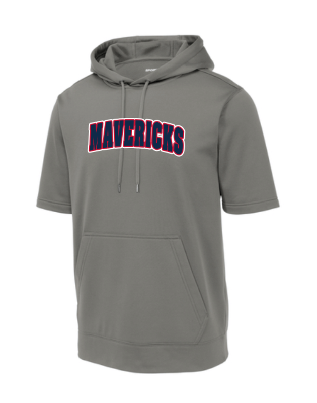 MAVERICKS - Bomber Short Sleeve Hoodie