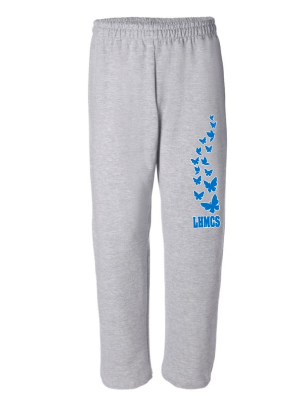 LHMCS - Butterfly Open Bottom Sweatpants