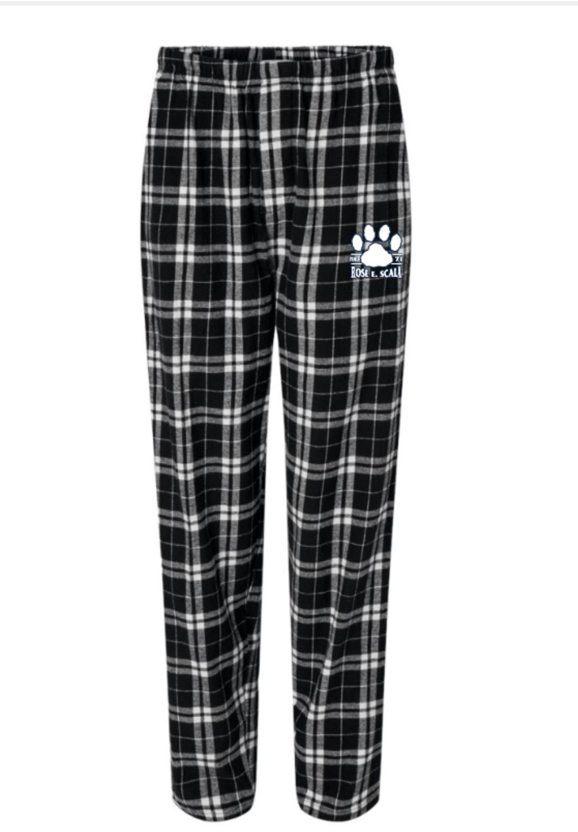 PS/MS 71- Paw Flannel Pants