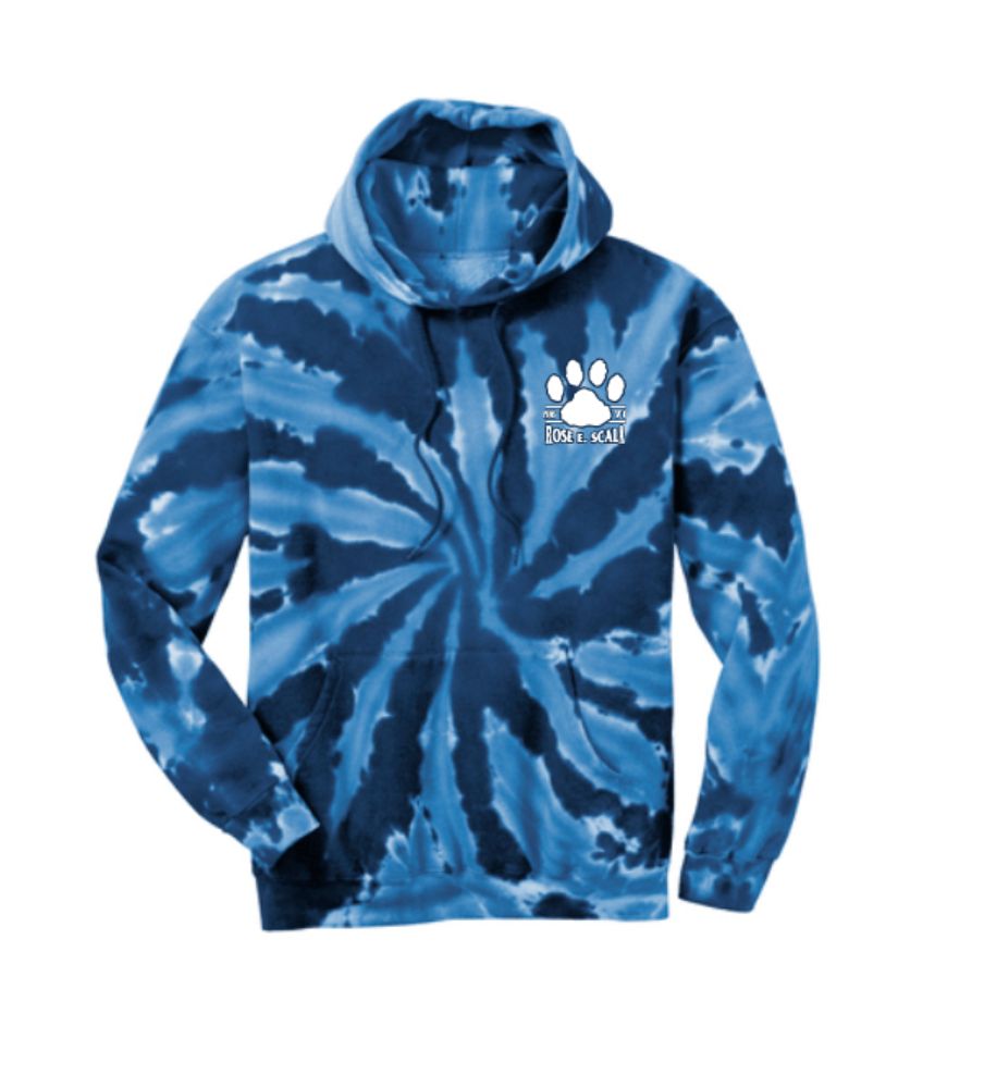 PS/MS 71 - Paw Tie Dye Hoodie