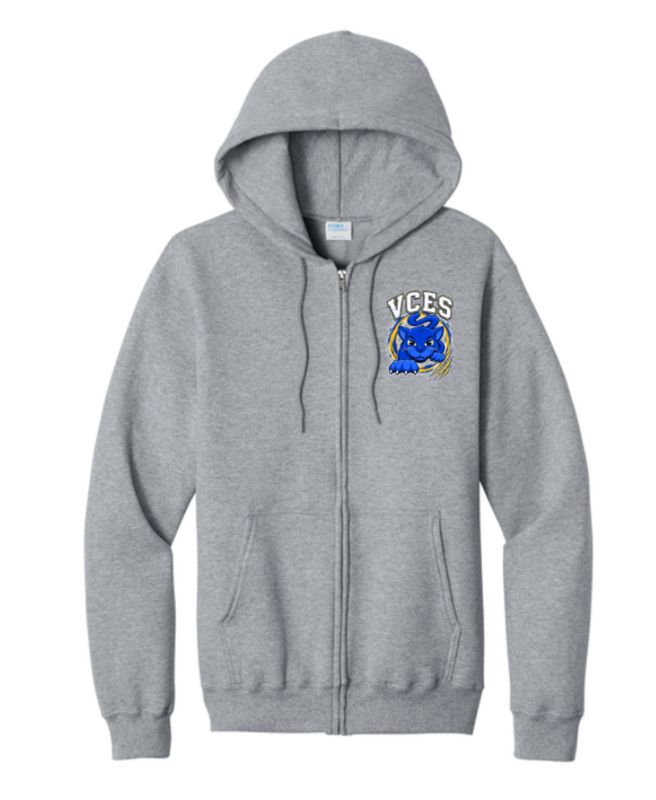 Van Cort -  Panther Full Zip Hooded Sweatshirt