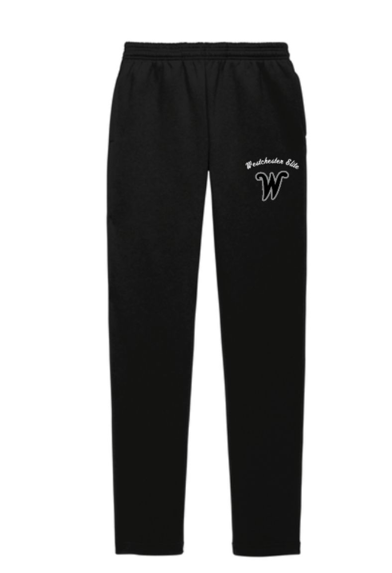 Elite - Performance Open Bottom Sweatpants W Logo