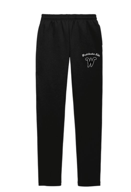Elite - Performance Open Bottom Sweatpants W Logo