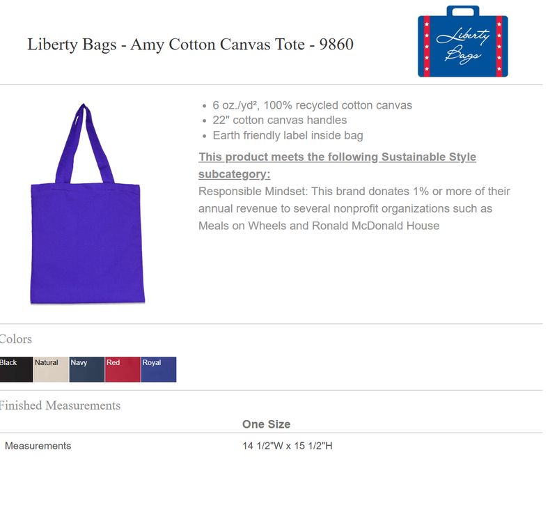 YCNS - Lightweight Tote Bag