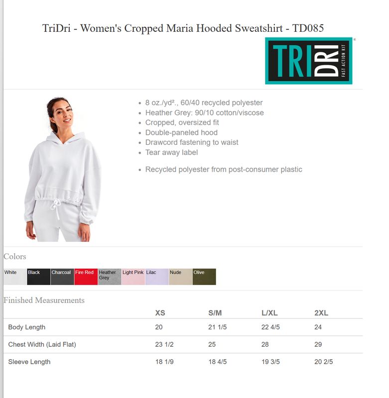 LT Staff - LT Women's Cropped Hoodie
