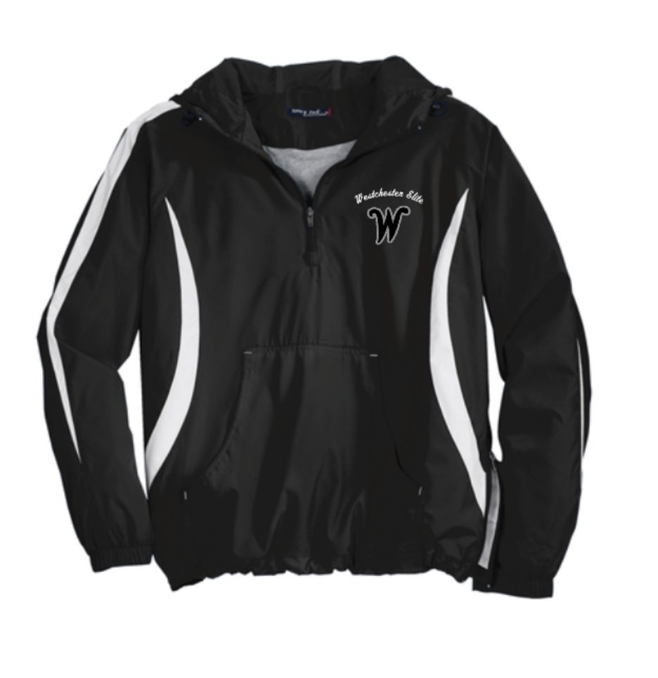 Elite -  Pullover Quarter Zip Jacket W Logo