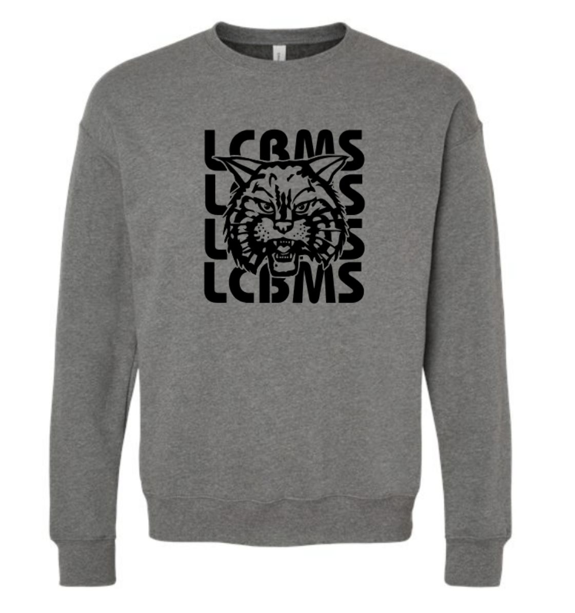 LCBMS STAFF - Bobcat Crewneck Sweatshirt