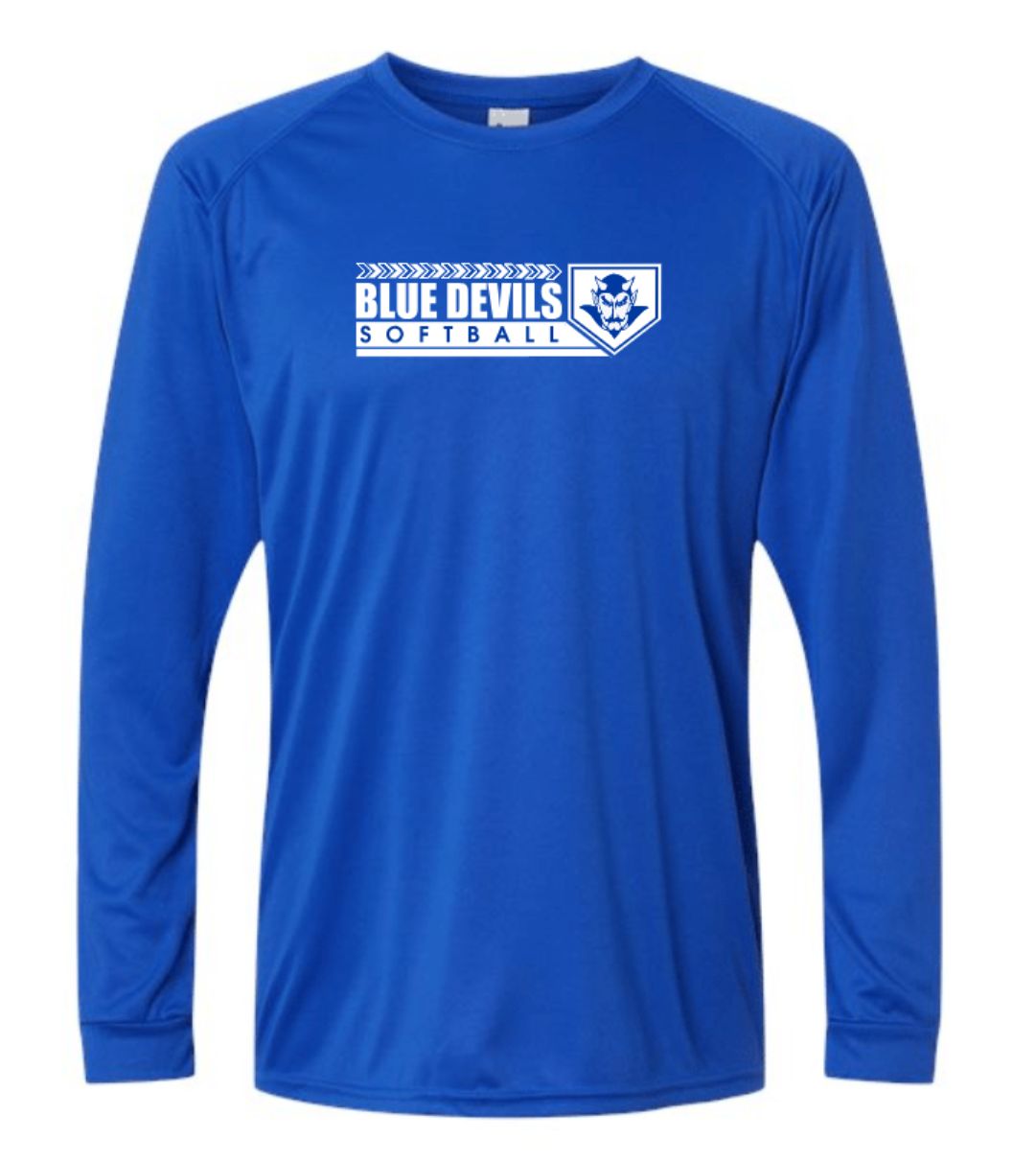 Saunders Softball - Performance Long Sleeve Tshirt