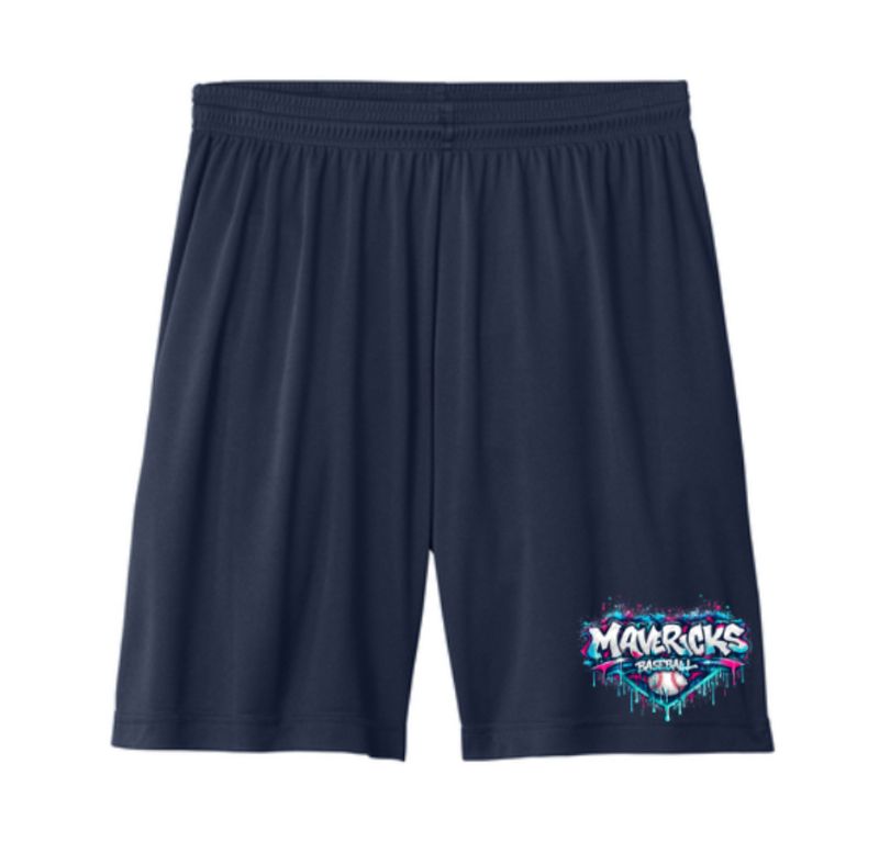 Mavs - Graffiti Performance Shorts