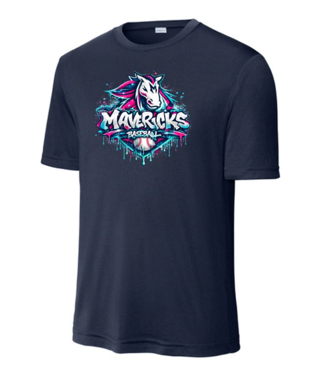 Mavs - Graffiti Performance Tshirt