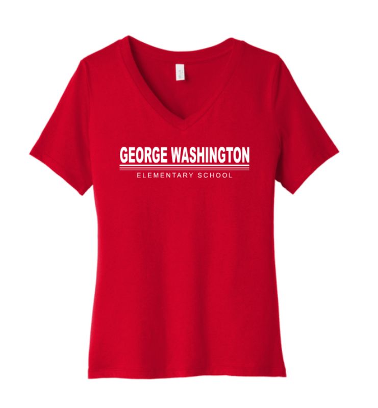 GW STAFF -  Women's V Neck