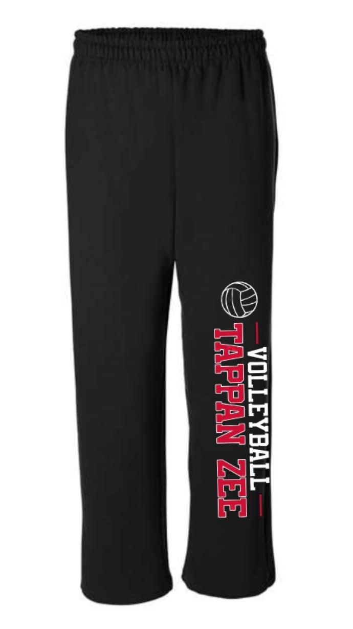 TZ Volleyball - Open Bottom Sweatpants