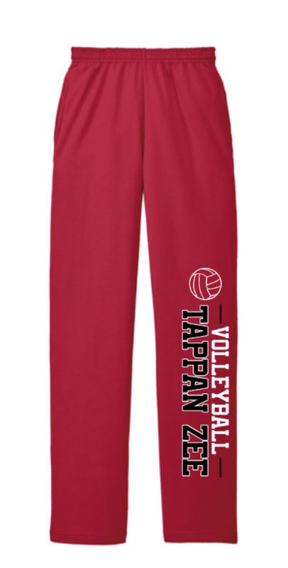 TZ Volleyball - Open Bottom Sweatpants