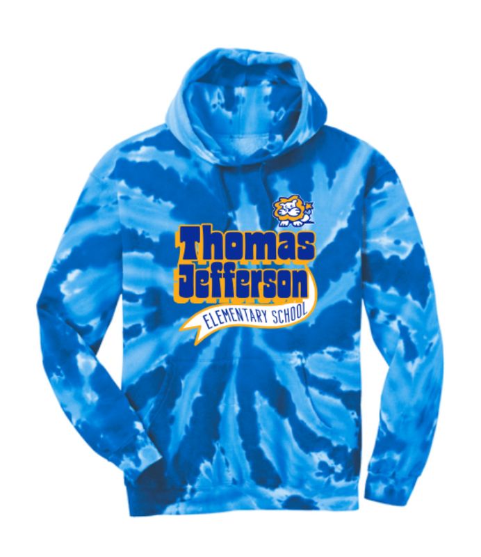 TJ - Lion Tie Dye Hoodie