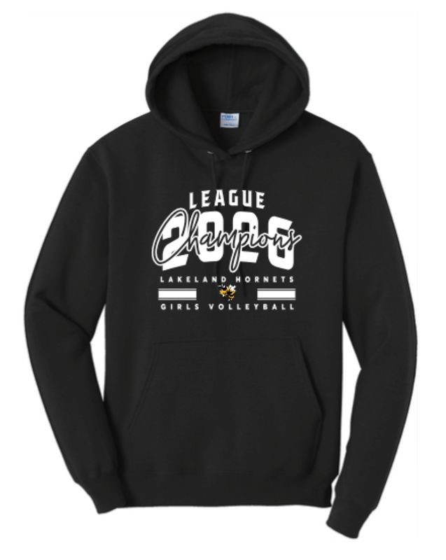 LHS Volleyball League Champs Hoodie