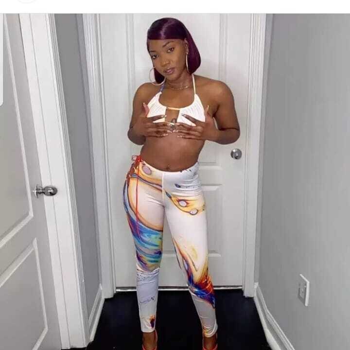 2 Piece Bra and Long Pants Set