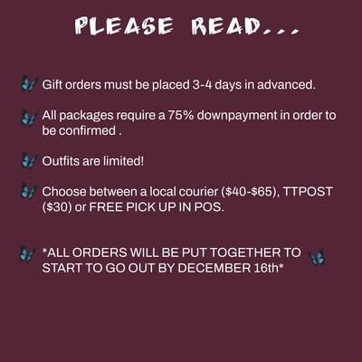 CHRISTMAS GIFT SETS (PREORDER ONLY)