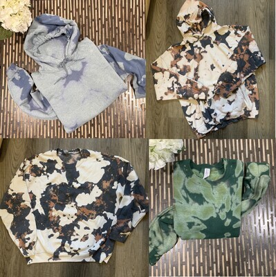 Acid Wash Sweatshirts/Hoodies