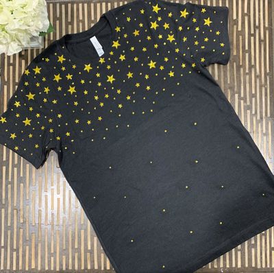 Minimalist Starry Night T shirt