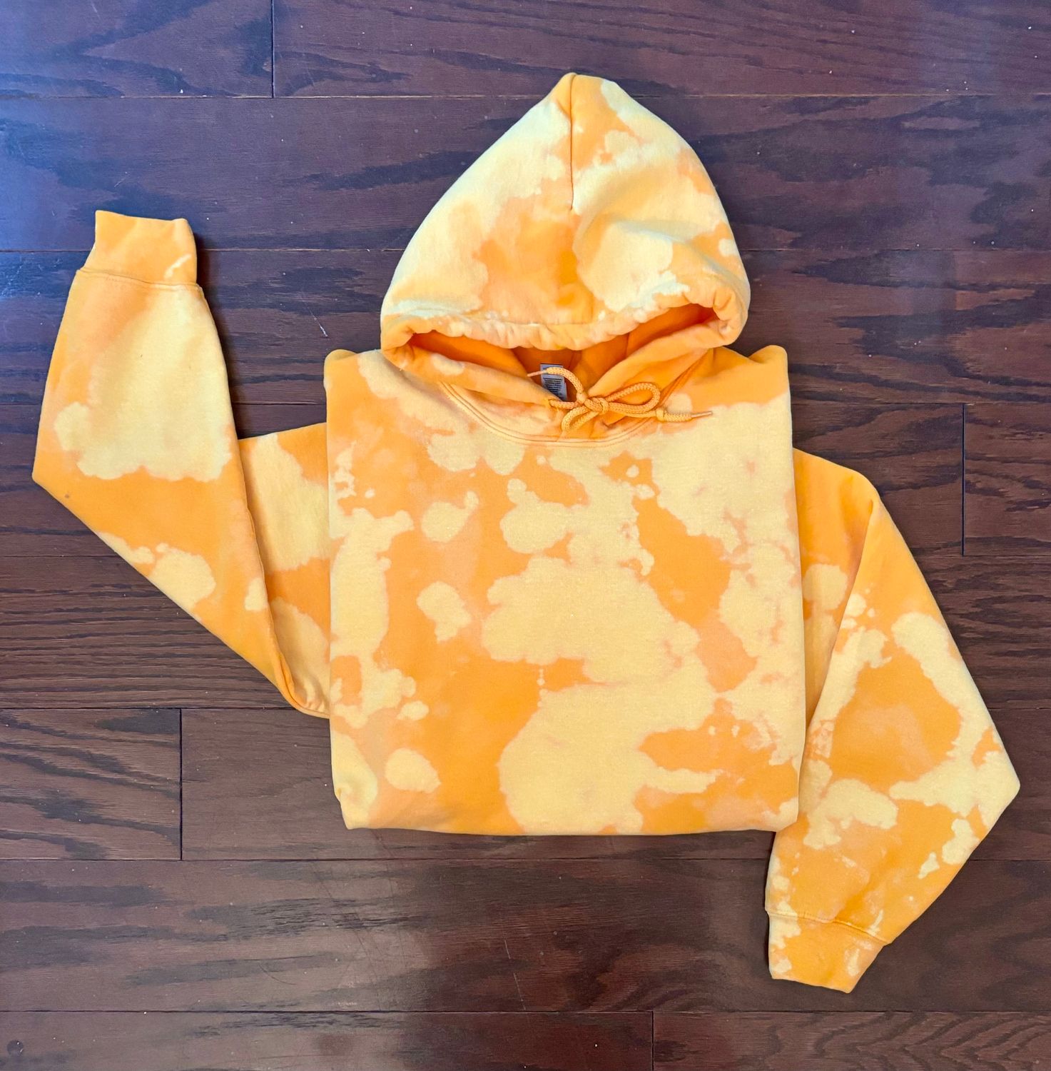 Reverse Tie Dye Acid Wash Crewneck Sweatshirt or Hoodie, Custom Vintage Acid Wash Sweatshirt, Distressed Vintage Look Crew, Hand Dyed Shirts