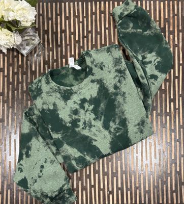 Reverse Tie Dye Acid Wash Crewneck Sweatshirt or Hoodie, Custom Vintage Acid Wash Sweatshirt, Distressed Vintage Look Crew, Hand Dyed Shirts