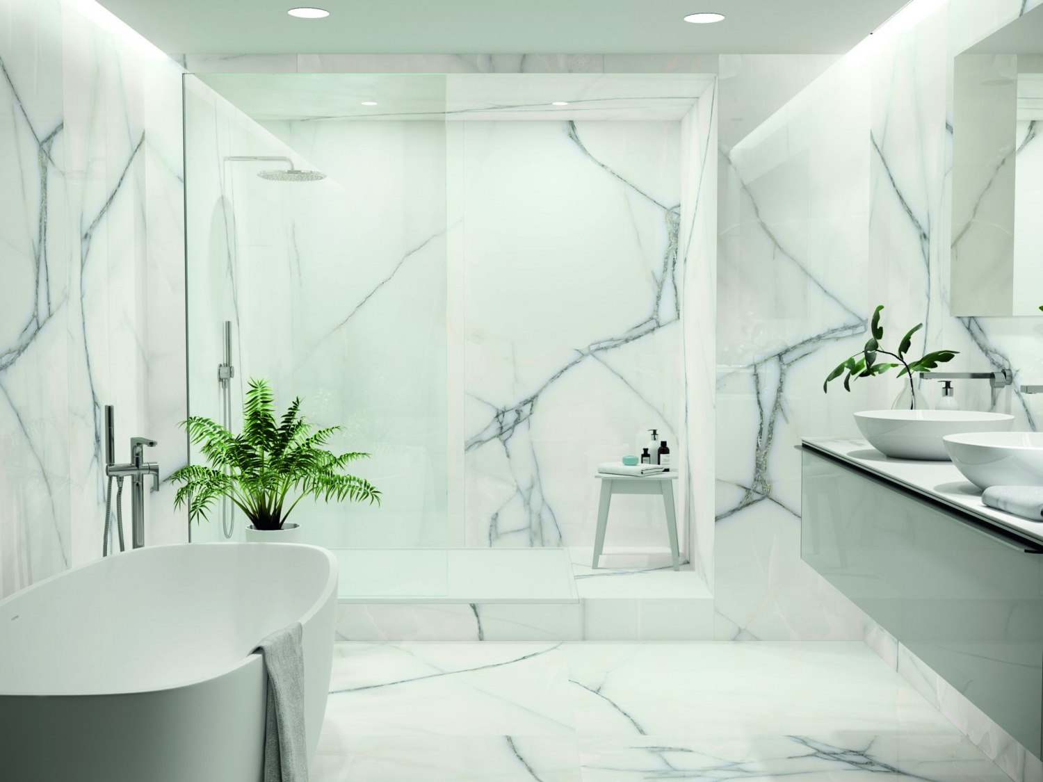 Jewels Blue Polished Slab 1200 x 2400 x 6 mm (Price Per Slab - 2.88M2)