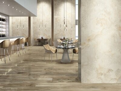 Onice Cream Porcelain Tile (Price Per M2)