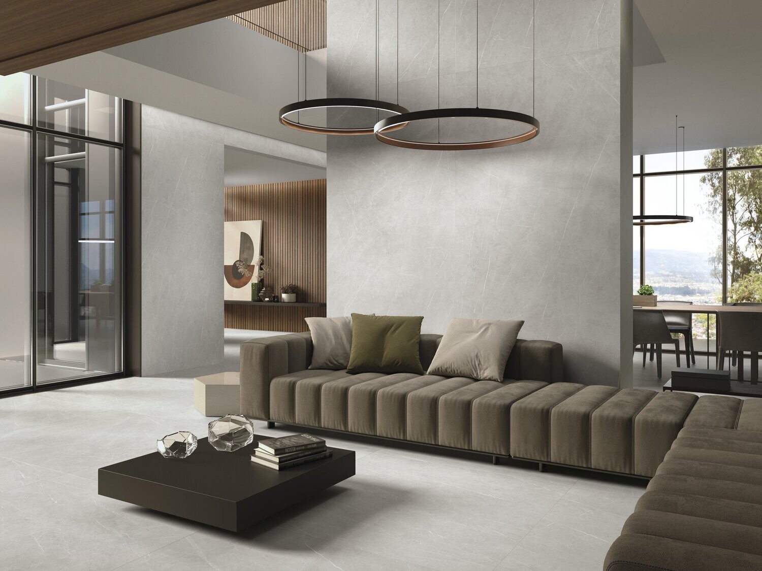 Picasso Smoke Porcelain Tile (Price Per M2)