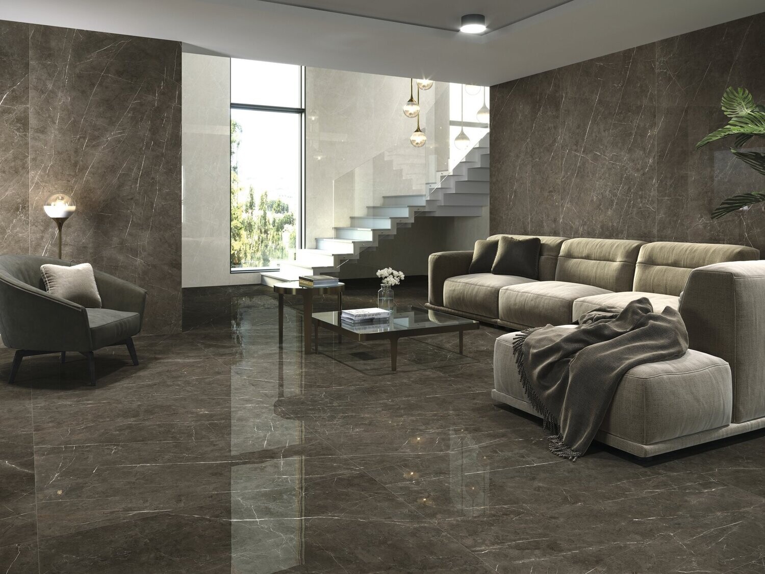 Picasso Bronze Porcelain Tile Natural (Price Per M2)