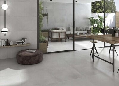 Nutra Natural Concrete Effect Porcelain Tile Anti Slip 600 x 1200 x 10mm  (Price Per M2)