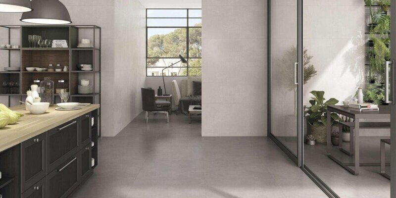 Marvel Grey Matt Porcelain Tile (Price Per M2)