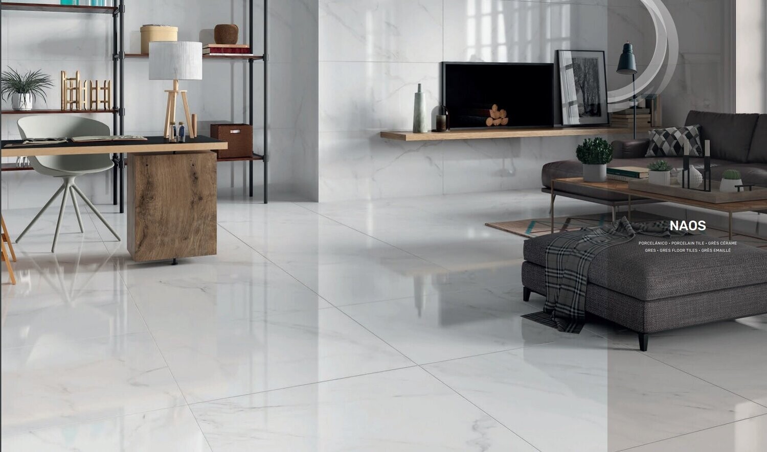 Ravenna Blanco Porcelain Tile ( Price Per M2)