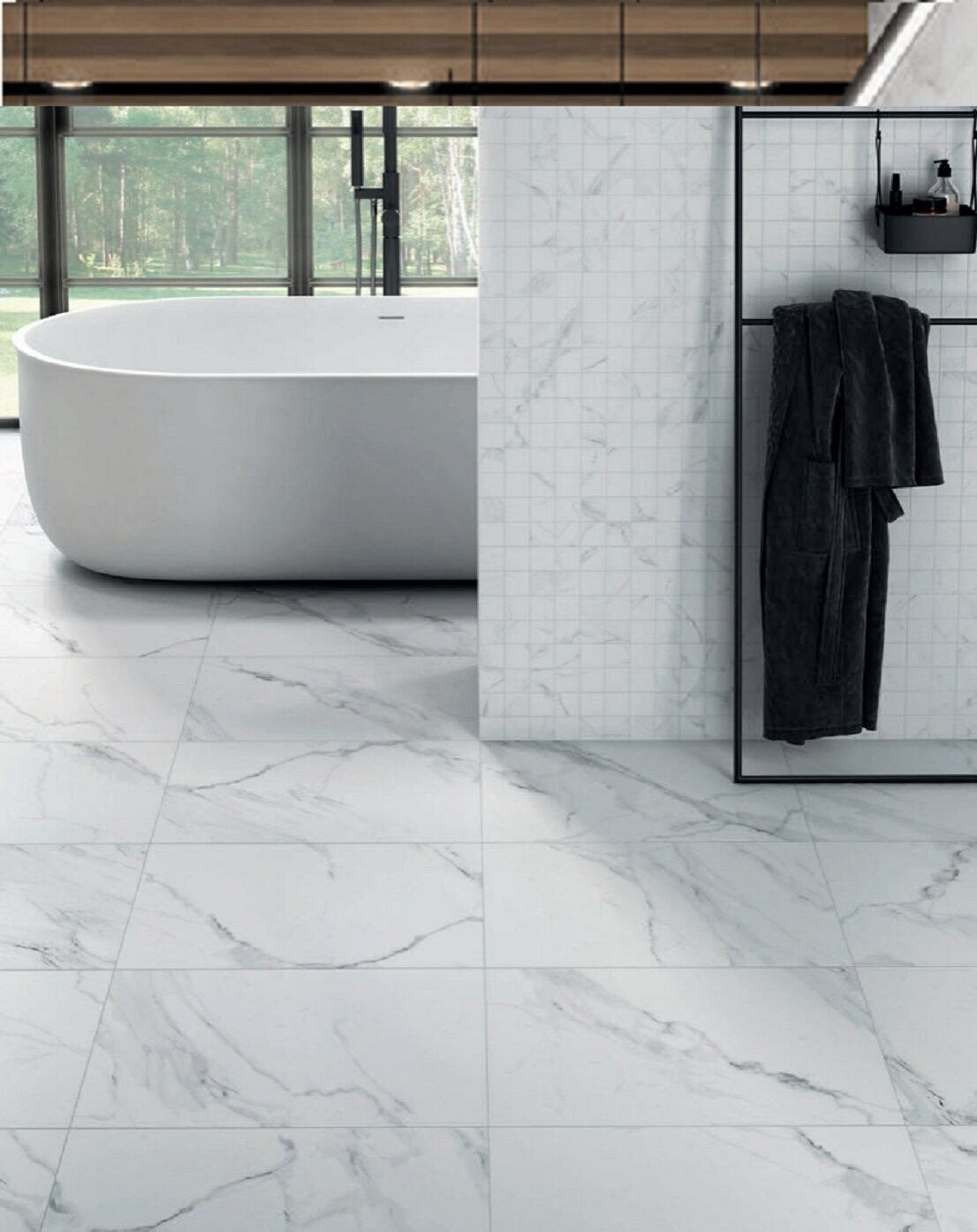 Ravenna Blanco Matt Porcelain Tile ( Price Per M2)
