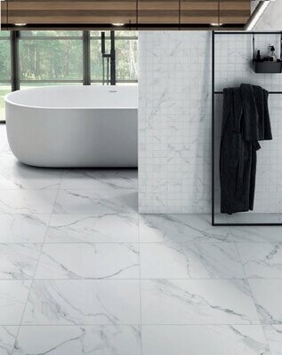 Ravenna Blanco Matt Porcelain Tile ( Price Per M2)