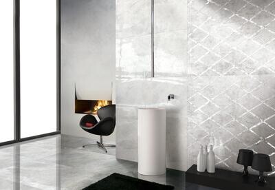 Pearl Grey Polished Porcelain Tiles (Price per m2)