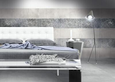 Quartz Silver Matt Porcelain Tiles 600 x 1200 x 10 mm (Price per m2)
